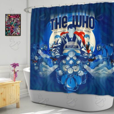 6All Over Shower Curtain - WWT - ART1