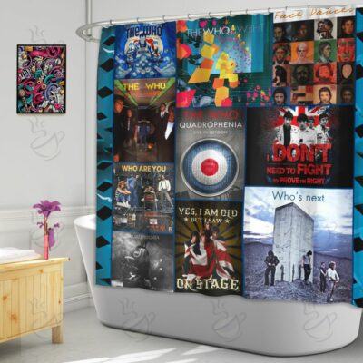 6All Over Shower Curtain - WWT - QLT1