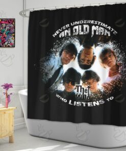 6All Over Shower Curtain - WWT - QOT4
