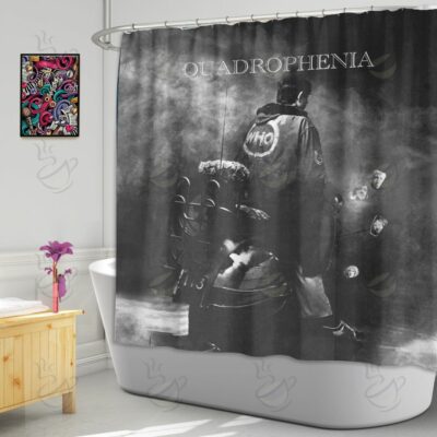 6All Over Shower Curtain - WWT - QUADROPHENIA