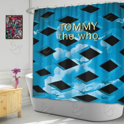 6All Over Shower Curtain - WWT - TOMMY