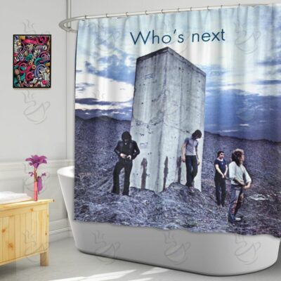 6All Over Shower Curtain - WWT - WHO'S NEXT