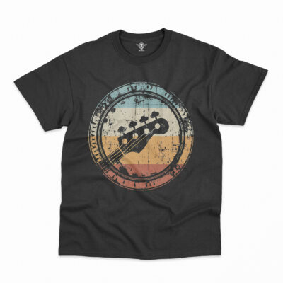 Bass Guitar Classic T-shirt QB 2DBGB140724 (10)