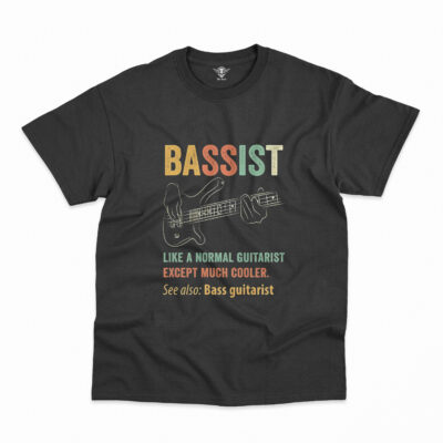 Bass Guitar Classic T-shirt QB 2DBGB140724 (12)