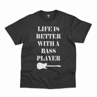 Bass Guitar Classic T-shirt QB 2DBGB140724 (5)