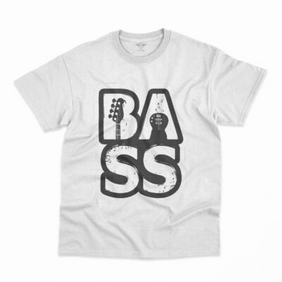 Bass Guitar Classic T-shirt QB 2DBGW140724 (2)