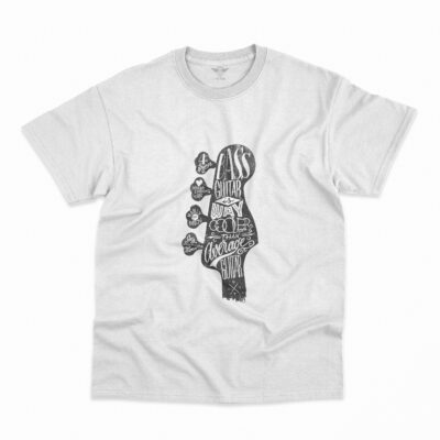 Bass Guitar Classic T-shirt QB 2DBGW140724 (8)