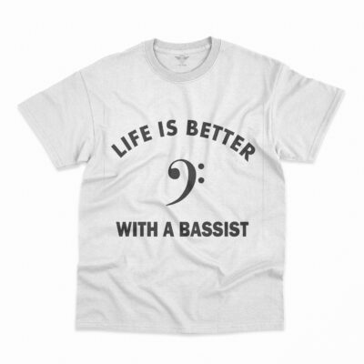 Bass Guitar Classic T-shirt QB 2DBGW140724 (9)