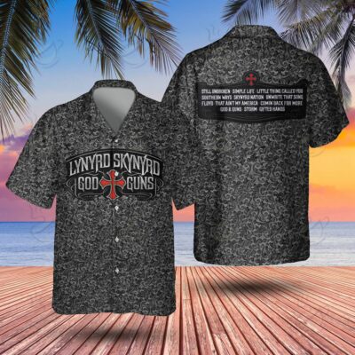 1 All Over Shirt: Hawaiian - LYD - GOD GUNS