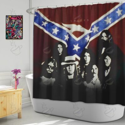 6All Over Shower Curtain - LYD - LEGEND