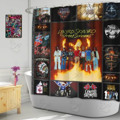6All Over Shower Curtain - LYD - QLT1