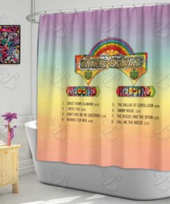 6All Over Shower Curtain - LYD - SECOND HELPING