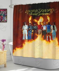 6All Over Shower Curtain - LYD - STREET SURVIVOR