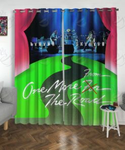 7All Over Window Curtain - LYD - ONE MORE FOR THE ROAD
