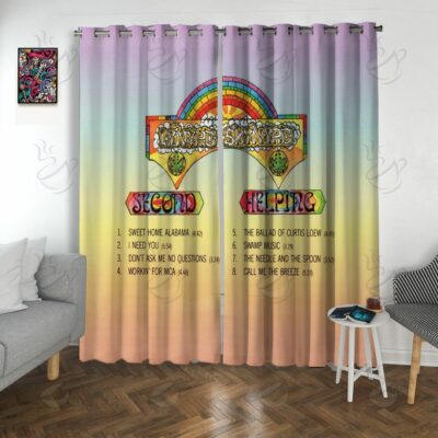 7All Over Window Curtain - LYD - SECOND HELPING