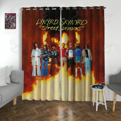7All Over Window Curtain - LYD - STREET SURVIVOR