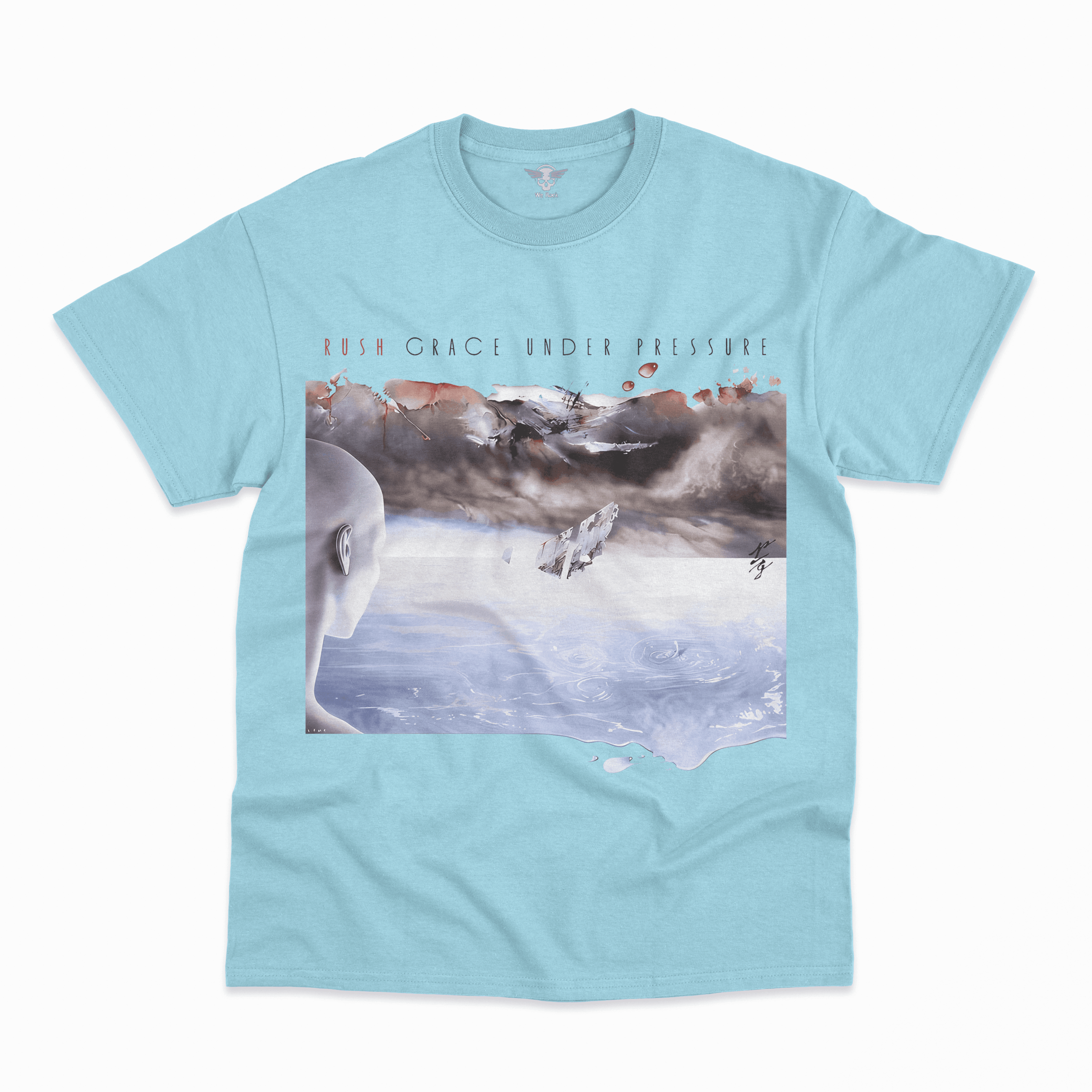 T-shirt,Light Blue