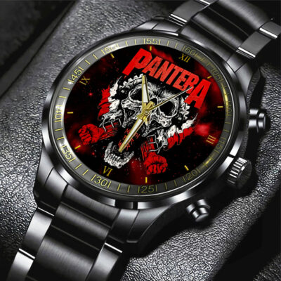 PTR Black Stainless Steel Watch – GNE12090 (12)