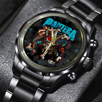 PTR Black Stainless Steel Watch – GNE12090 (2)