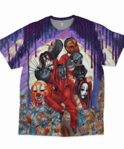 Slipknot All Over Print Shirt HP SL3DS190225 (28)