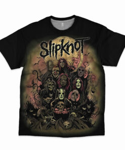 Slipknot All Over Print Shirt HP SL3DS190225 (35)