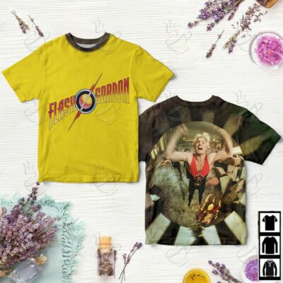 1 All Over Shirt - NQN - FLASH GORDON #FDRQN