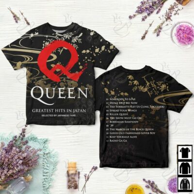 1 All Over Shirt - NQN - GREATEST HITS IN JAPAN #FDRQN