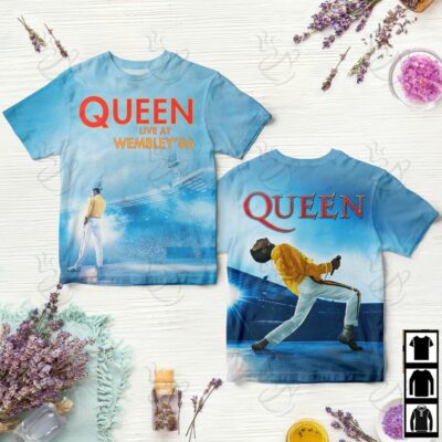 1 All Over Shirt - NQN - LIVE AT WEMBLEY '86 #FDRQN