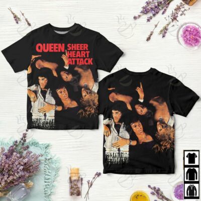 1 All Over Shirt - NQN - SHEER HEART ATTACK #FDRQN