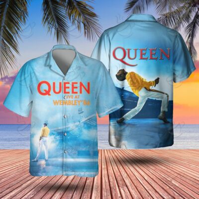 1 All Over Shirt: Hawaiian - NQN - LIVE AT WEMBLEY '86 #FDRQN