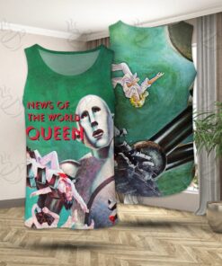 1 All Over Tank Top - NQN - NEWS OF THE WORLD #FDRQN