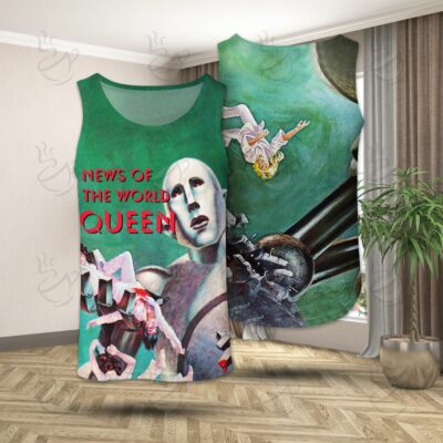 1 All Over Tank Top - NQN - NEWS OF THE WORLD #FDRQN