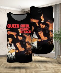 1 All Over Tank Top - NQN - SHEER HEART ATTACK #FDRQN
