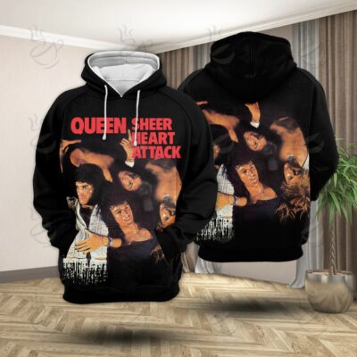 1 All Over Warm Shirt - NQN - SHEER HEART ATTACK #FDRQN