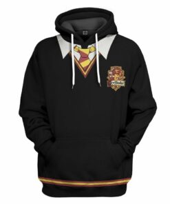   3D Harry Potter Gryffindor Costume Custom Hoodie Apparel_7894