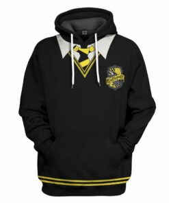  3D Harry Potter Hufflepuff Custom Hoodie Apparel_9835