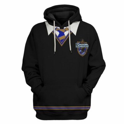   3D Harry Potter Ravenclaw Custom Hoodie Apparel_6042