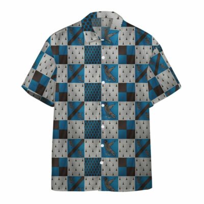 3D Harry Potter Ravenclaw House Custom Hawaii Shirt_9250
