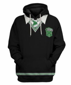   3D Harry Potter Slytherin Custom Hoodie Apparel_5694