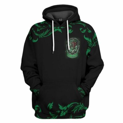   3D H.P Brave Like A Slytherin Custom Hoodie Tshirt Apparel_2312