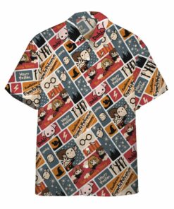 3D H.P Cute Chibi Characters Custom Hawaiian Shirt_7899