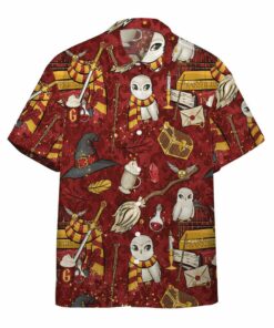 3D H.P Gryffindor Custom Hawaii Shirt_3248