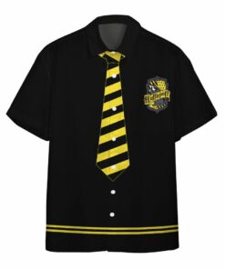 3D H.P Hufflepuff Custom Hawaiian Shirt_1350