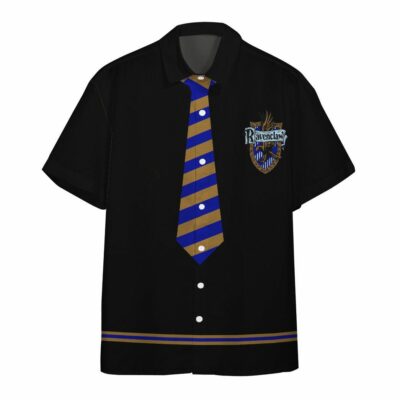 3D H.P Ravenclaw Custom Hawaiian Shirt_6350