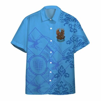 3D H.P Ravenclaw Summer Vibe Custom Hawaiian Shirt_9166