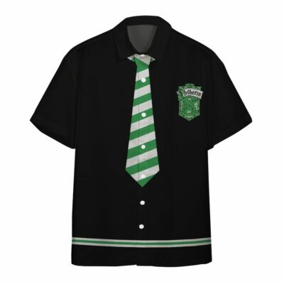 3D H.P Slytherin Custom Hawaiian Shirt_2206