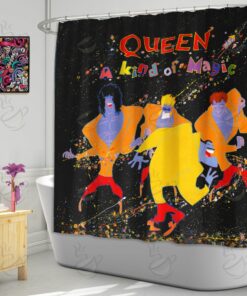 6All Over Shower Curtain - NQN - A KIND OF MAGIC #FDRQN
