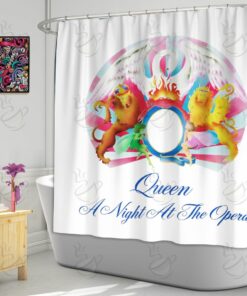 6All Over Shower Curtain - NQN - A NIGHT AT THE OPERA #FDRQN
