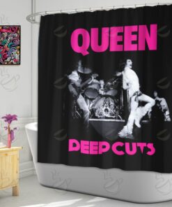 6All Over Shower Curtain - NQN - DEEP CUTS 1 #FDRQN