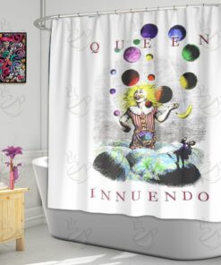 6All Over Shower Curtain - NQN - INNUENDO #FDRQN